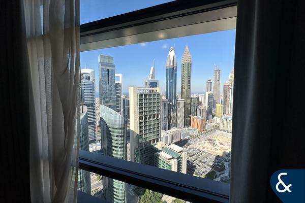 Furnished | One Bed | DIFC Views | 2 Baths